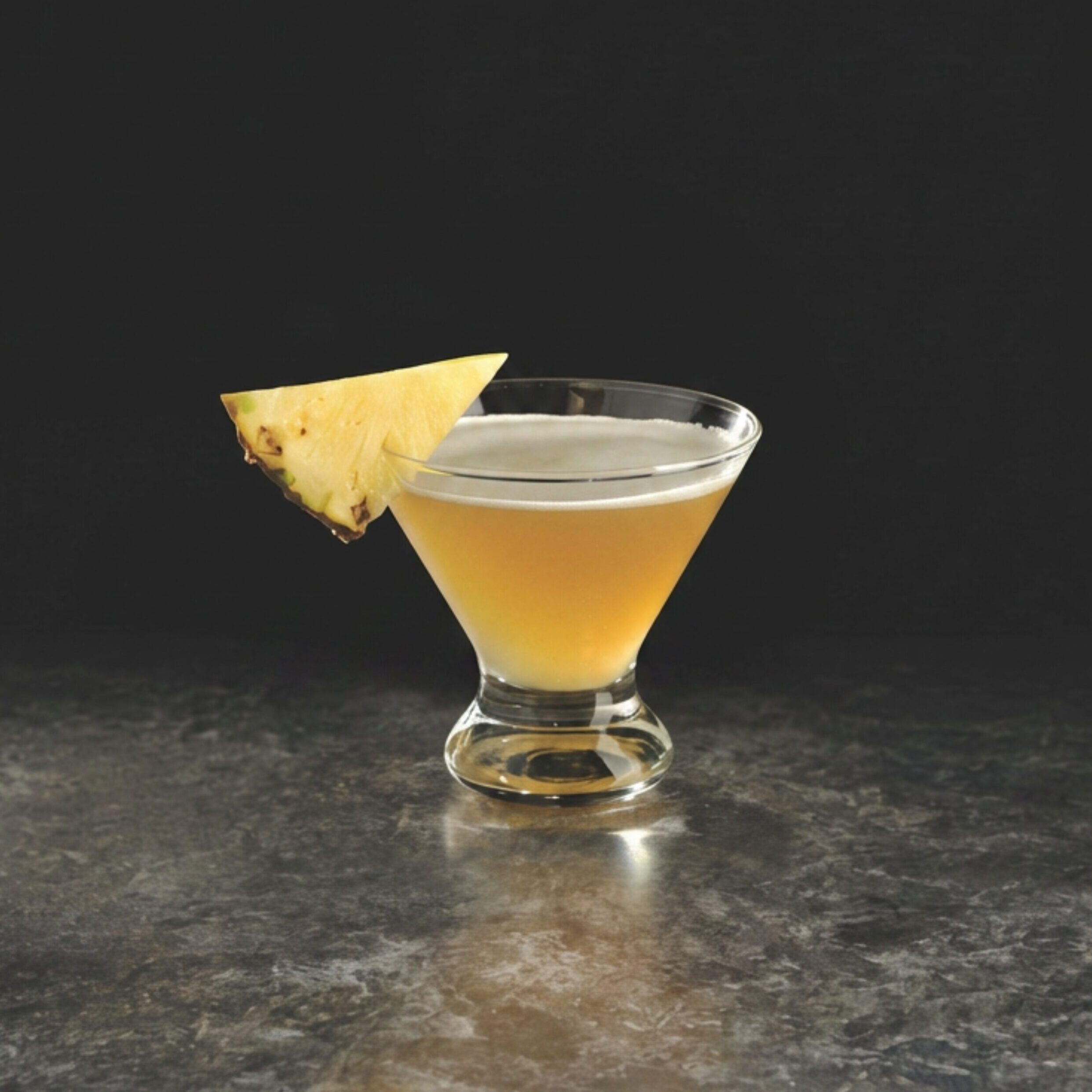 Pineapple vanilla martini