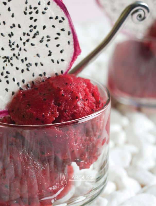 Nieve de pitaya al mezcal ⋆ Larousse Cocina