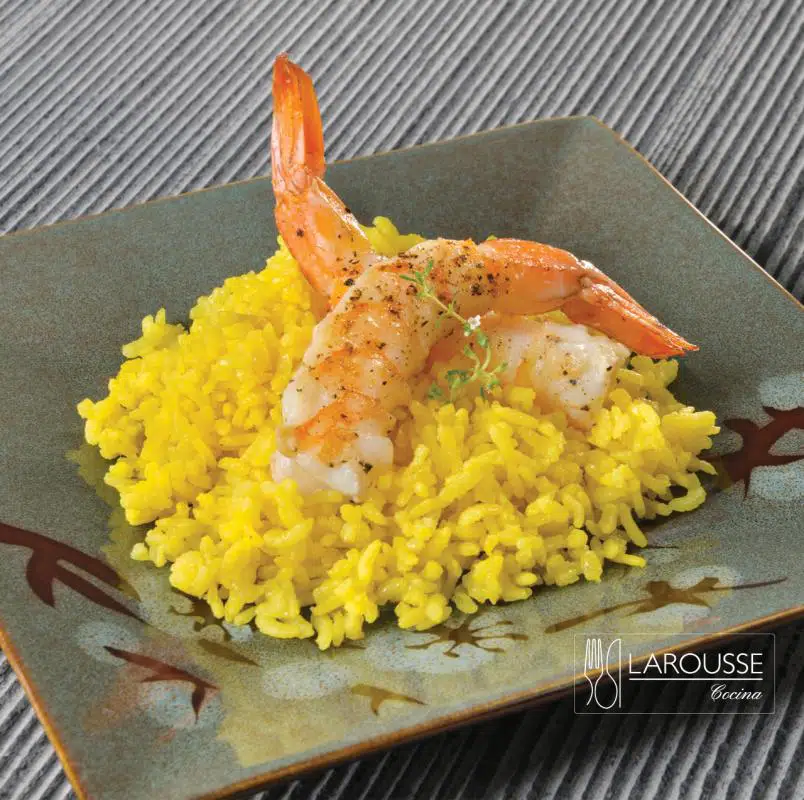 Arroz con azafrán ⋆ Larousse Cocina