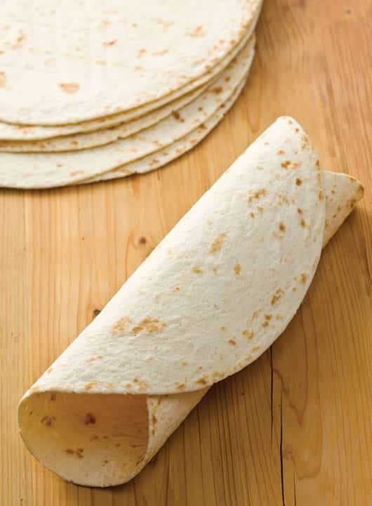 Foto: Tortillas de harina. © Shutterstock.
