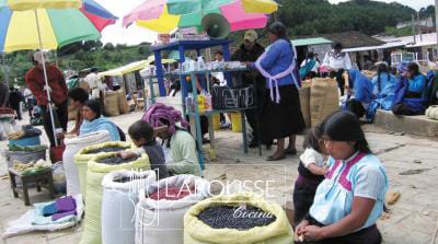 Foto: Día de mercado en el estado de Chiapas. (Mayra A. Martínez).