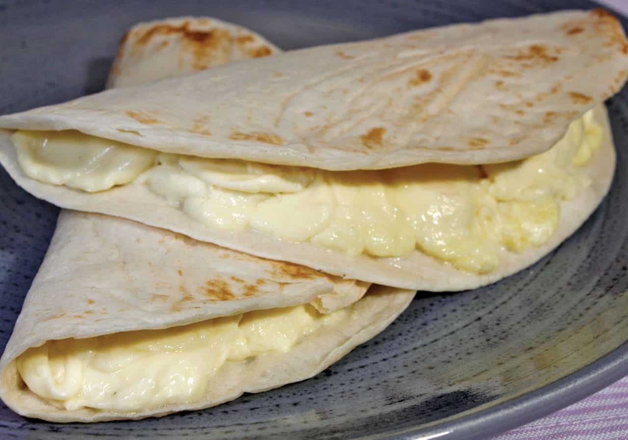 Foto: Quesadillas con tortilla de harina. (Archivo Gráfico Larousse).