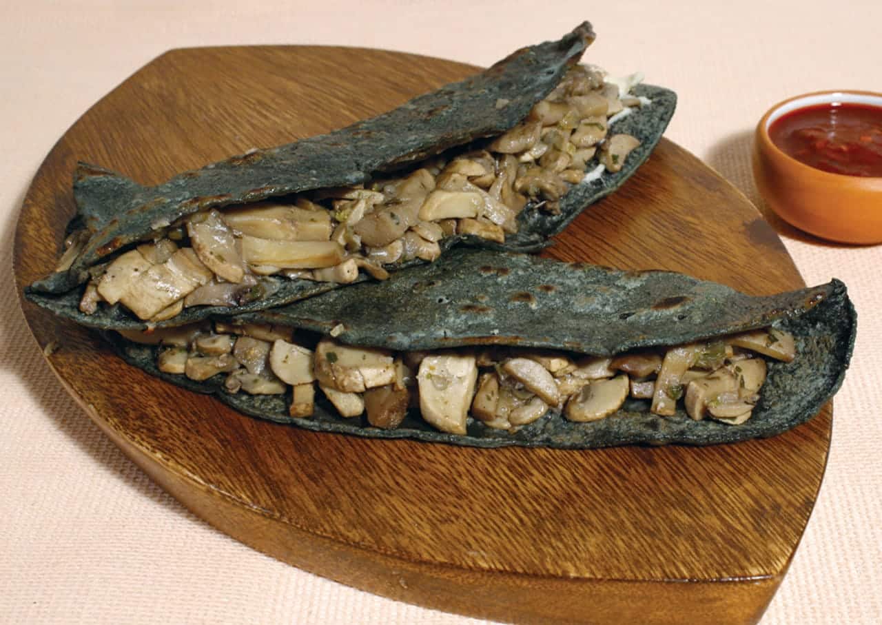 Foto: Quesadillas de hongos. (Archivo Gráfico Larousse).