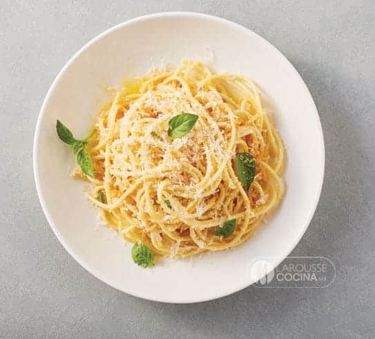 Receta de Espagueti al burro, fácil, sencilla y rápida ⋆ Larousse Cocina