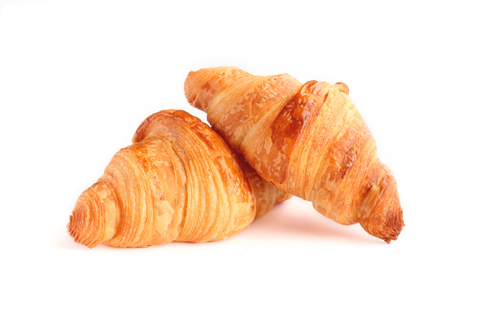 El croissant es una de las piezas más conocidas de viennoiserie. Fuente: Archivo fotográfico de Larousse Cocina.