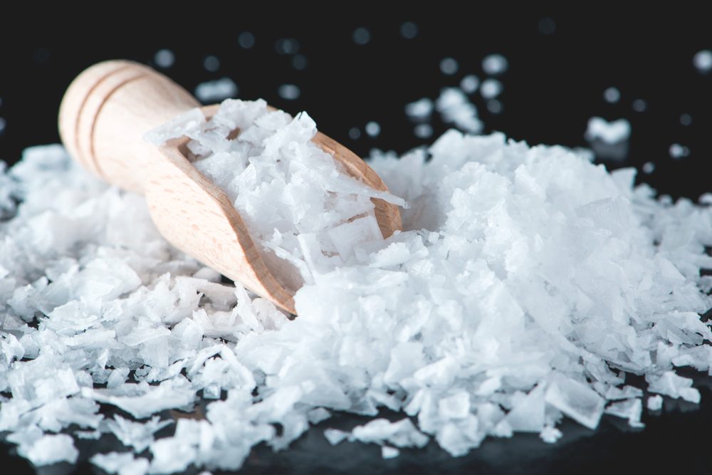 Debido a su forma, la sal de Maldon también es conocida como: