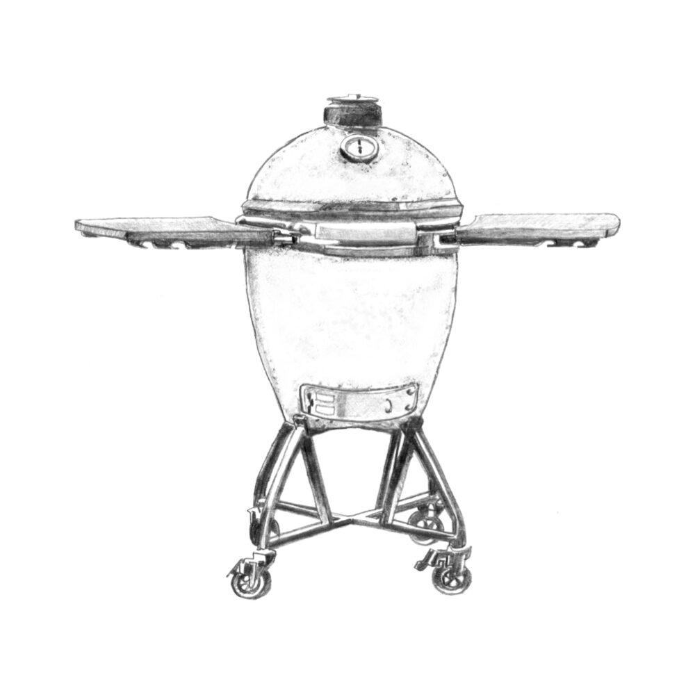 Este tipo de asadores funcionan como horno y ahumadero. En ocasiones lo utilizan para crear cerámica. Crédito: Francisco Javier Montiel / Ediciones Larousse